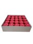 Preview: Teelichter in roter Hülle, 50er Box, Nightlights rot