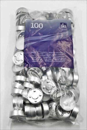 Candelo Teelicht 100 Teelichter 8 Stunden Brenndauer - Refill