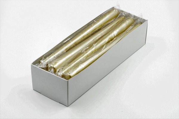Spitzkerzen Gold, 12er Box